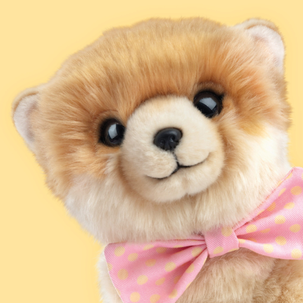 studio-pets-pluche-knuffel-hond-pomeriaan-close-up-pompom-23cm close up pluche knuffelhond Pomeriaan 23 cm