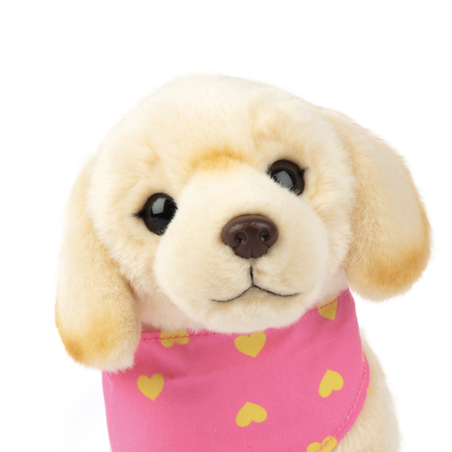 studio-pets-pluche-knuffel-hond-blonde-labrador-placeholder-happy-23cm Pluche knuffelhond labrador 23 cm