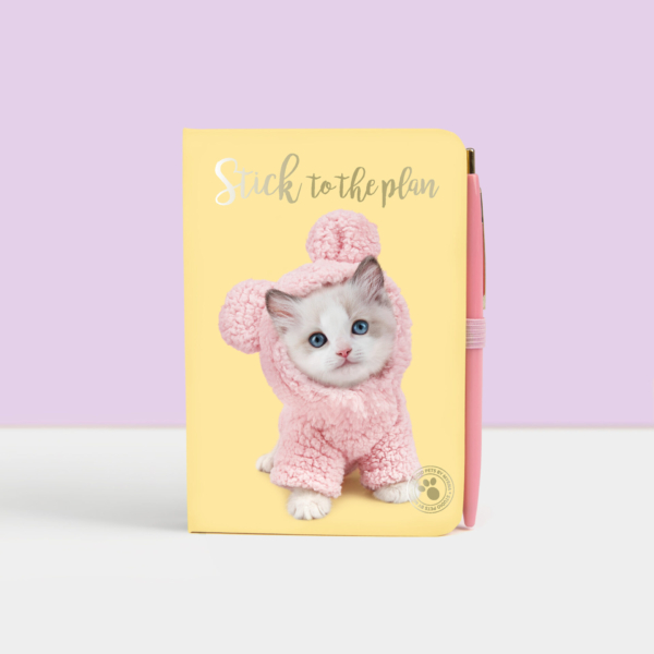 A6 post it notitieboekje met pen ragdoll, van Studio Pets