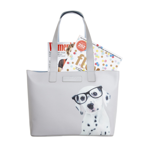 Studio Pets shopper tas met afbeelding dalmatiër