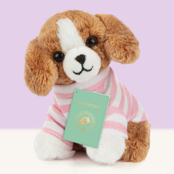 studio-pets-beagle-puppy-billie-8cm-plush-with-trui-set
