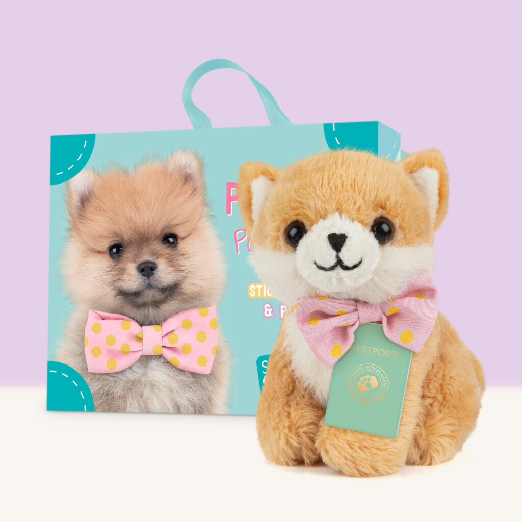 studio-pets-pomeranian-puppy-pompom-8cm-plush-set